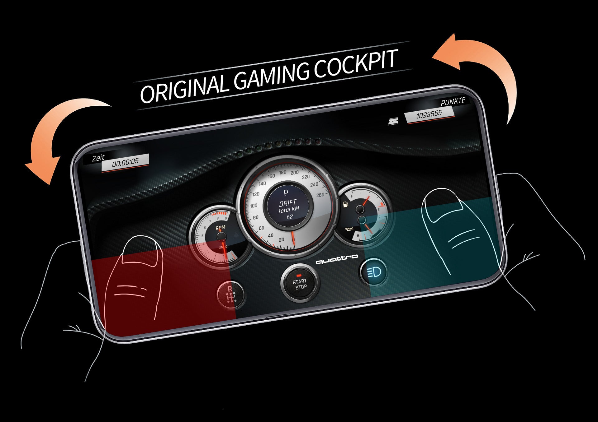 DR!FT-Audi Quattro W.Röhrl - Jahreswagen