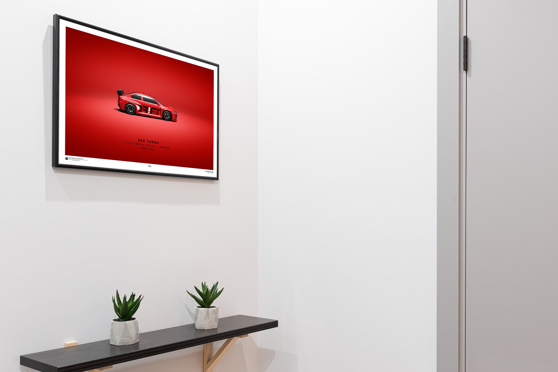 Kunstdruck RED TURBO First Edition