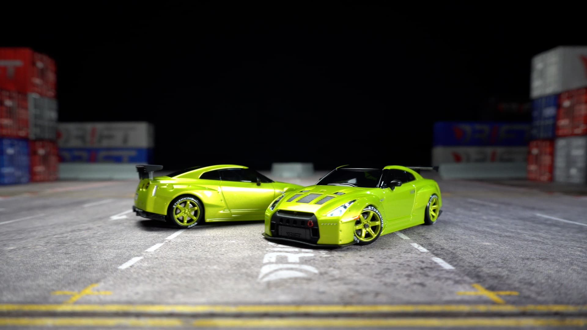 Nissan GT-R (R35) Green