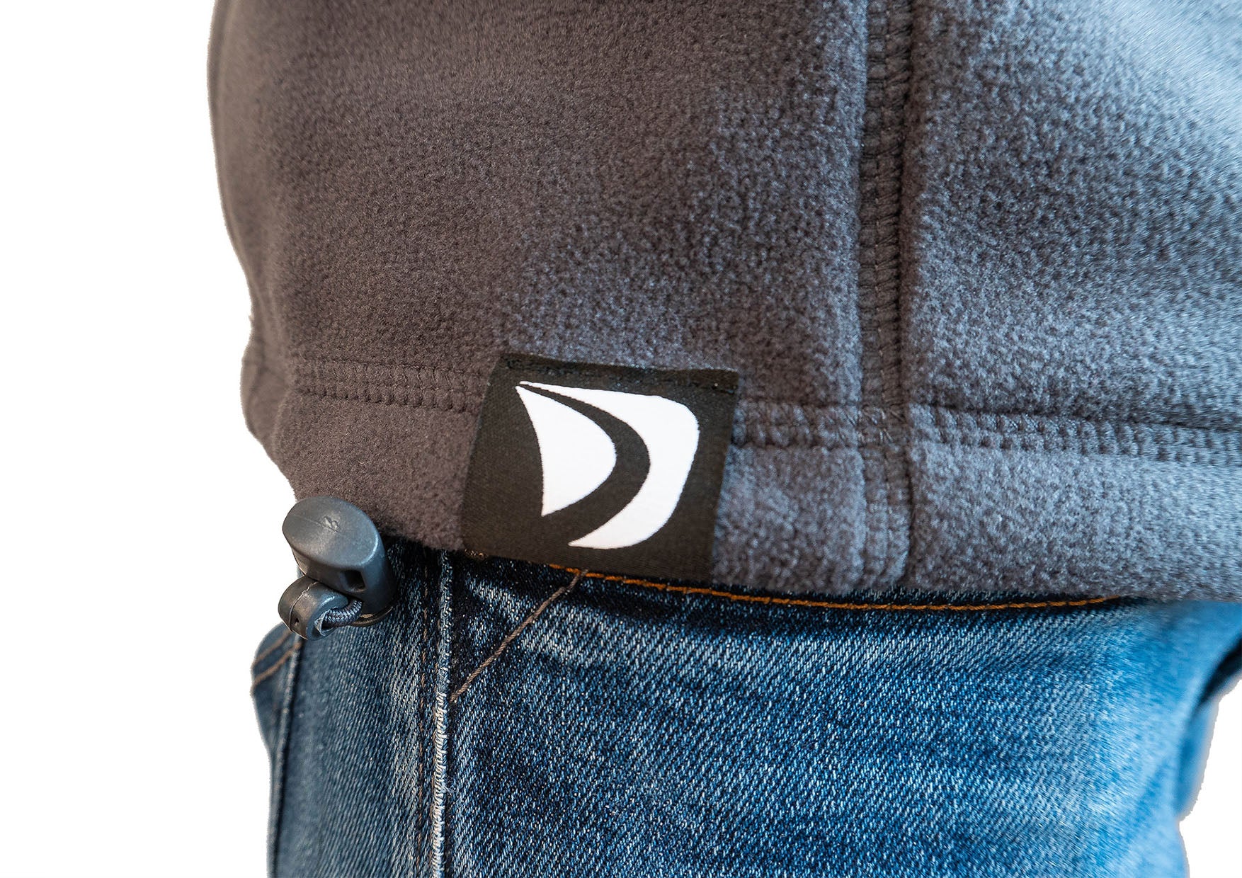 RACING EMOTION Hooded Fleece Jacket - dark grey