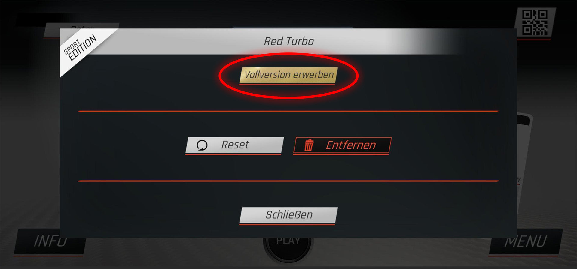 Upgrade Vollversion