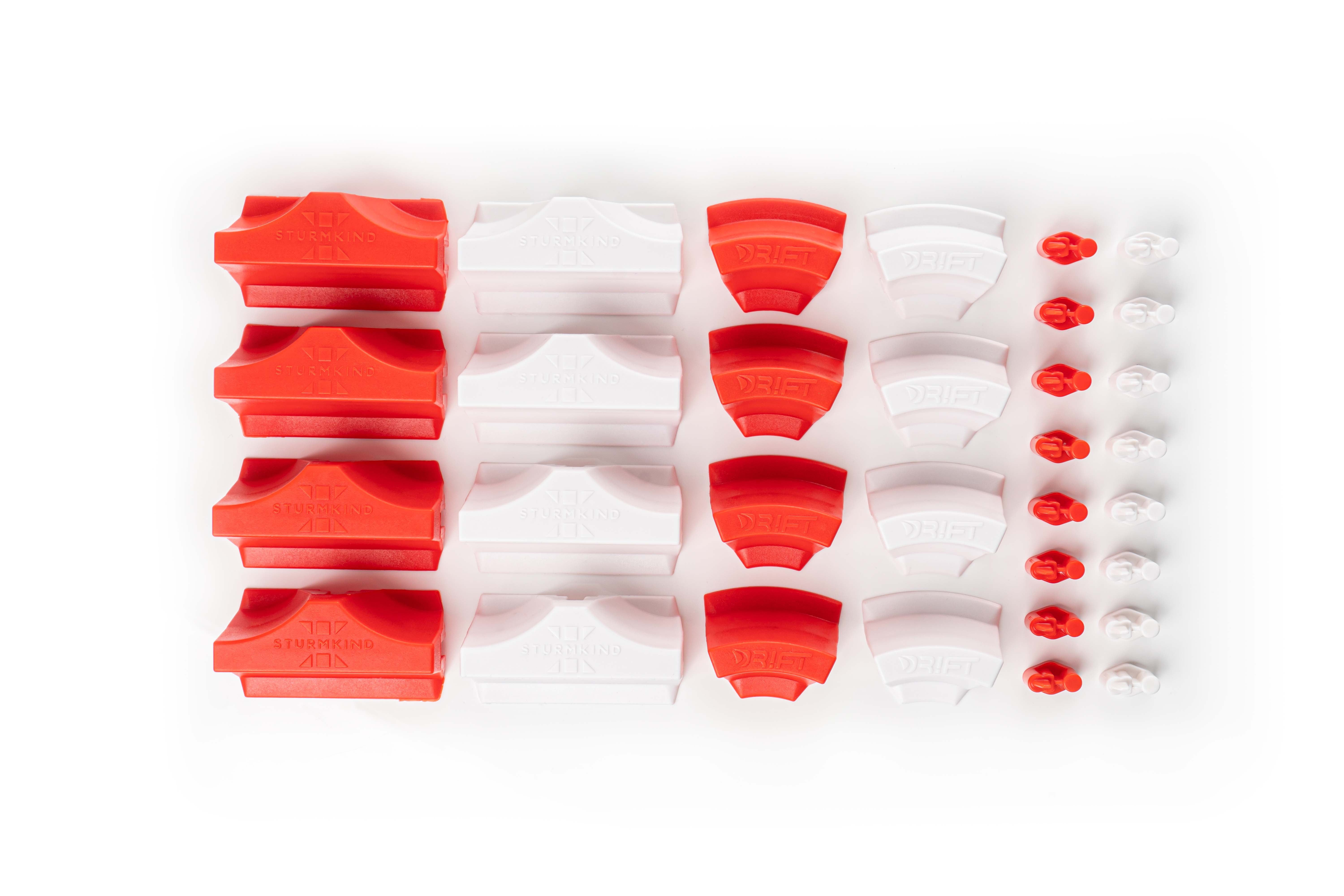 Streckenbegrenzung Set - Sonderteile - 32 Stück