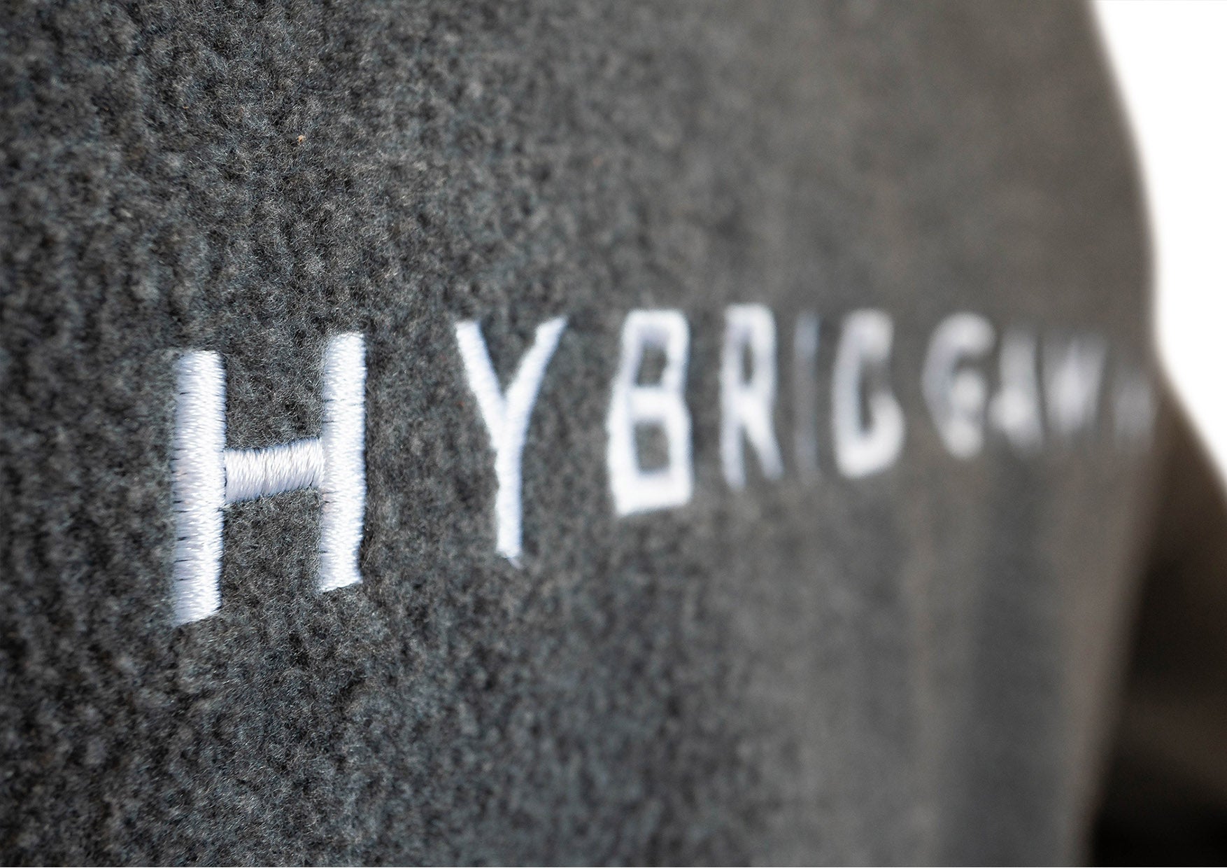 HYBRID GAMING Fleecejacke - grey